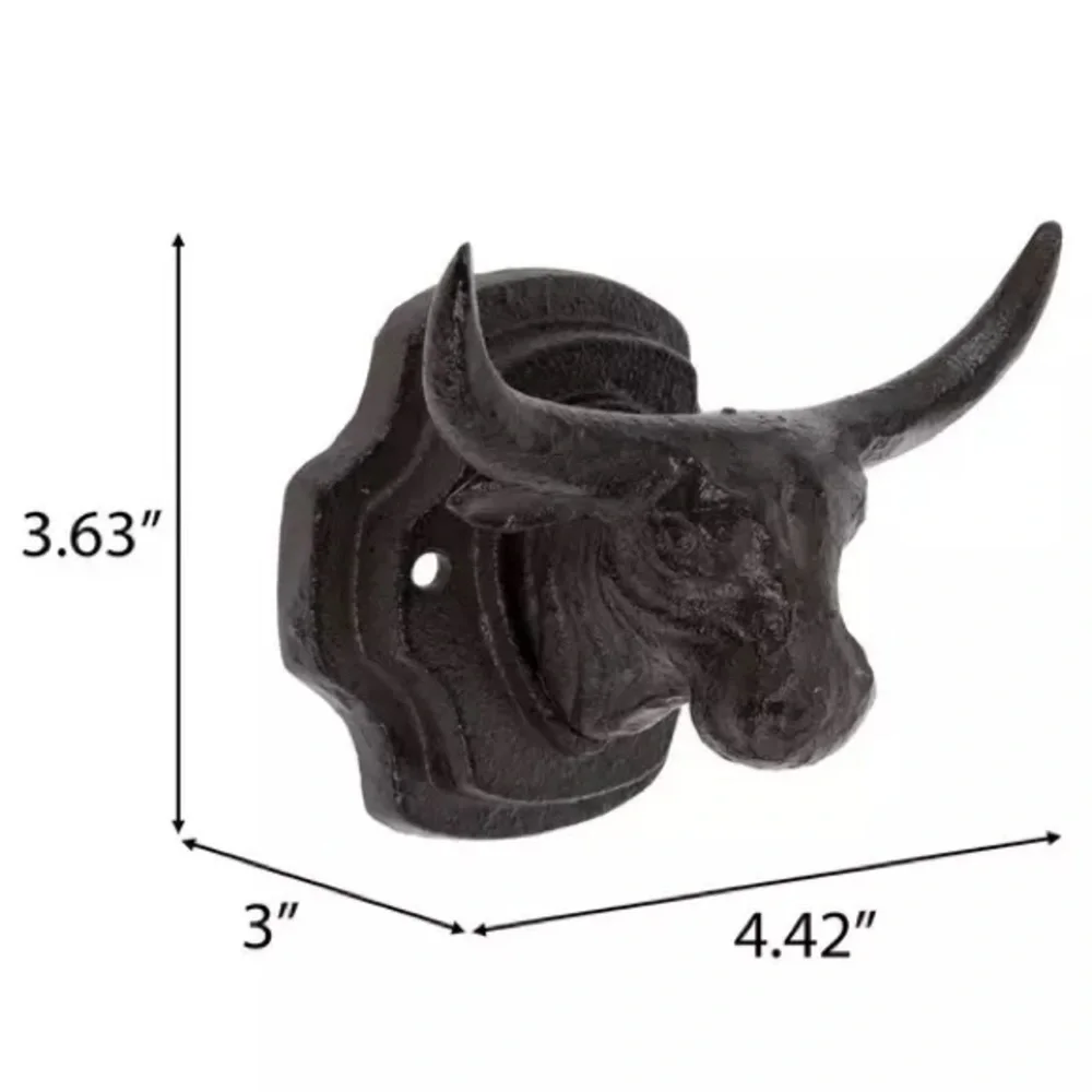 Bull Head Hook Metal Wall Hook
